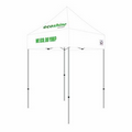 Economy Steel TL 5x5 Canopy Kit (Full Color Thermal Print, 2 Locations)